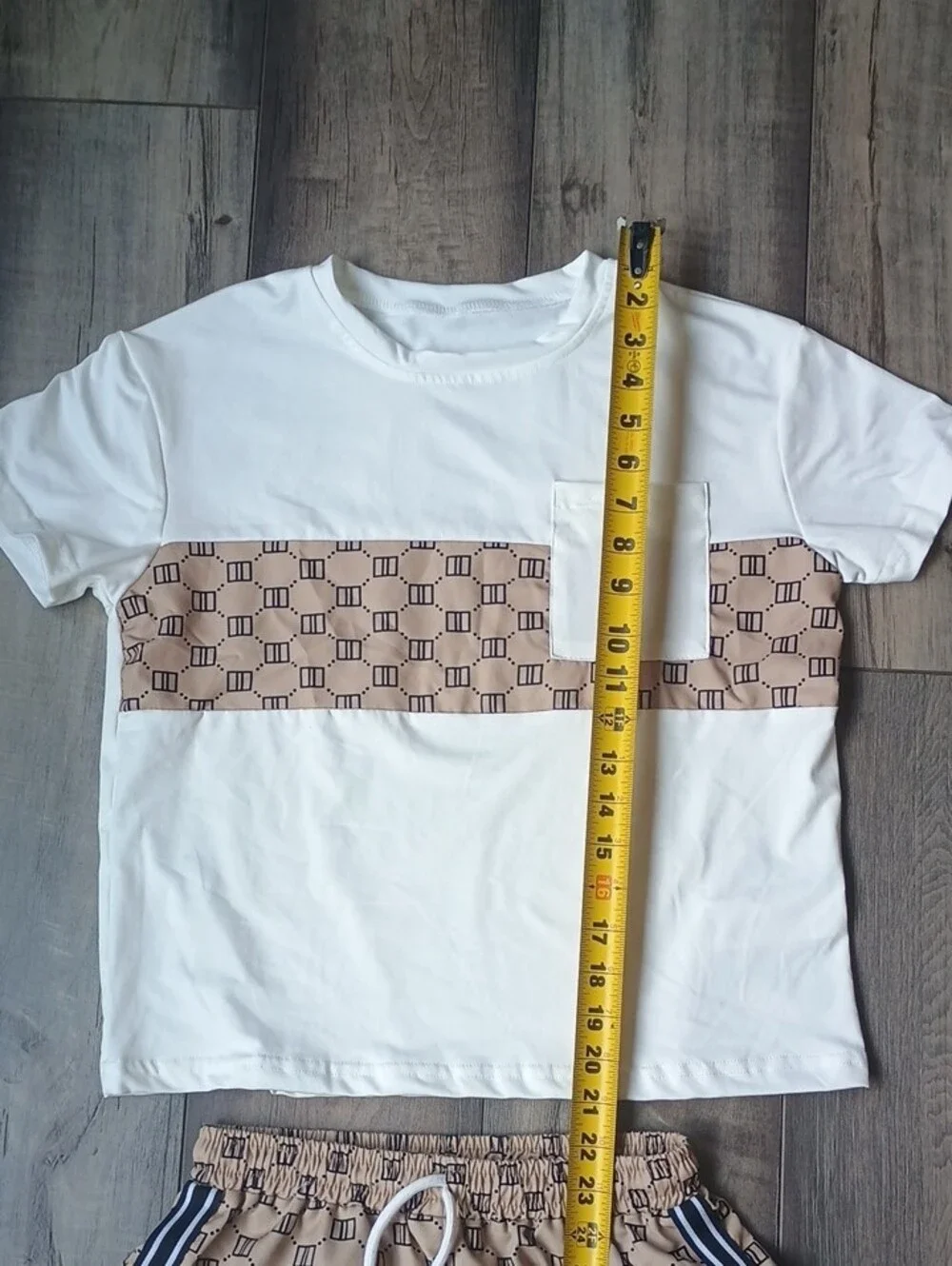 t shirt & shorts set comfortable kids